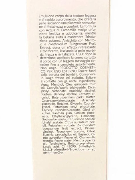 Crema corpo Angelo Azzurro